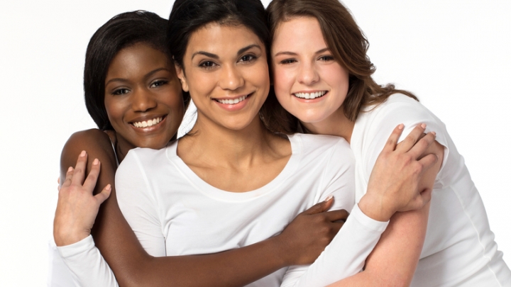 Woman with stethoscope