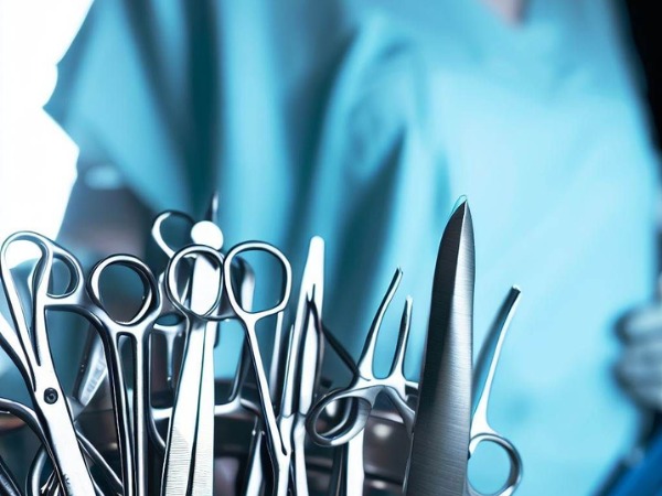 Pharmacist assisting customer at modern pharmacy counter
